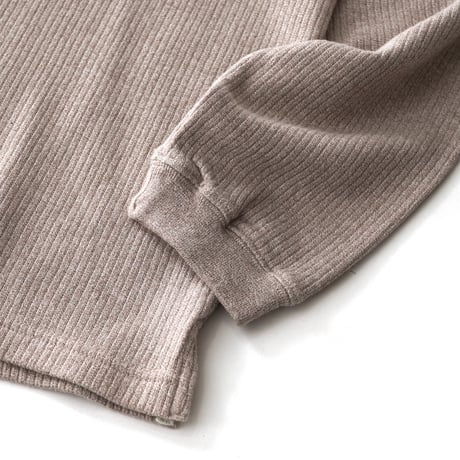 Cotton Knit Polo L/S Shirt
