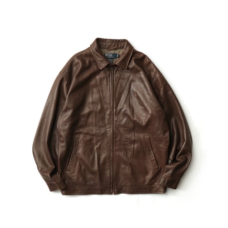 Polo Ralph Lauren / Vintage, Bradford Lamb Leather Jacket