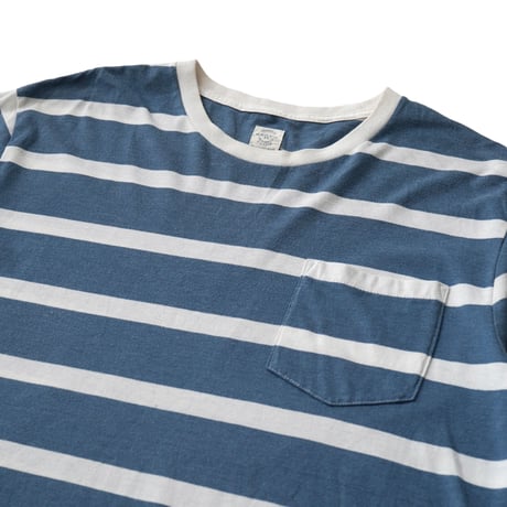 J.Crew / Striped Pocket S/S Tee