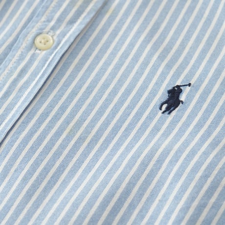 【Youth】Ralph Lauren / Striped Cotton Oxford B.D. L/S Shirt