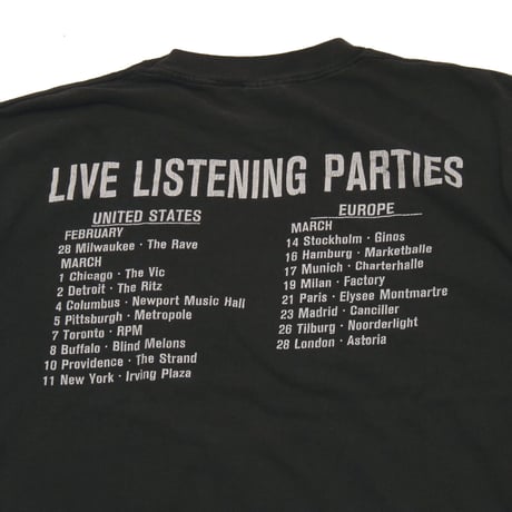 Skid Row / Vintage, Live Tour S/S Tee