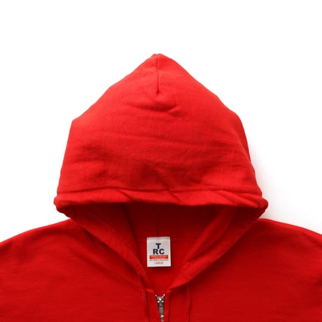 Teereco / Flock Arc Logo Zip Up Hooded Sweatshirt