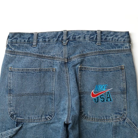 NIKE / Vintage Bootleg, Fleece Liner Painter Denim Pant W : 32
