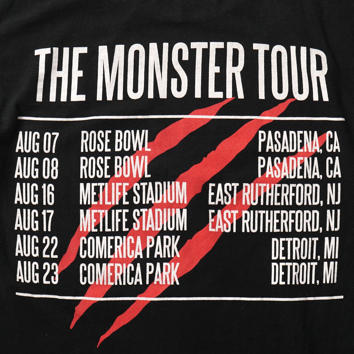 Eminem × Rihanna / 2014 The Monster Tour S/S Te