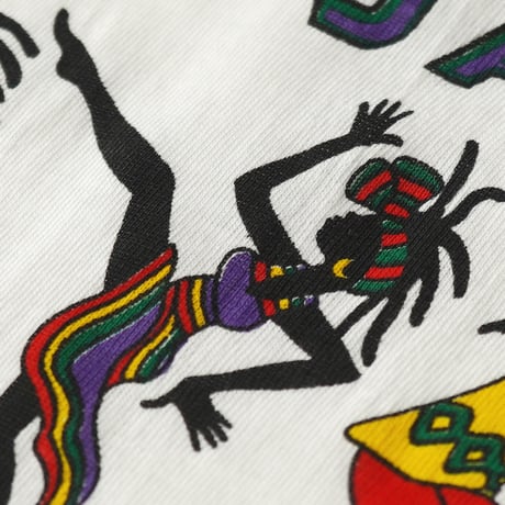 St. Thomas U.S.V.I / Vintage, Souvenir S/S Tee "We Be Jammin"