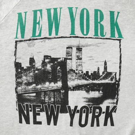New York / Vintage, Souvenir Crewneck Sweatshirt "Brooklyn Bridge"