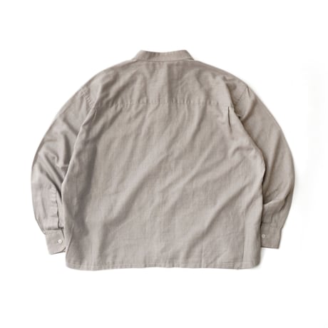 Yves Saint Laurent / Vintage, No Collar L/S Shirt