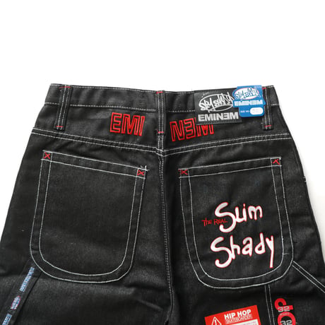 Shady Ltd Eminem / Vintage Bootleg, Shiny Denim Painter Short