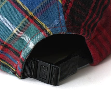 Blend / Teereco別注Custom Long Bill 4-Panel Plaid Hat LB