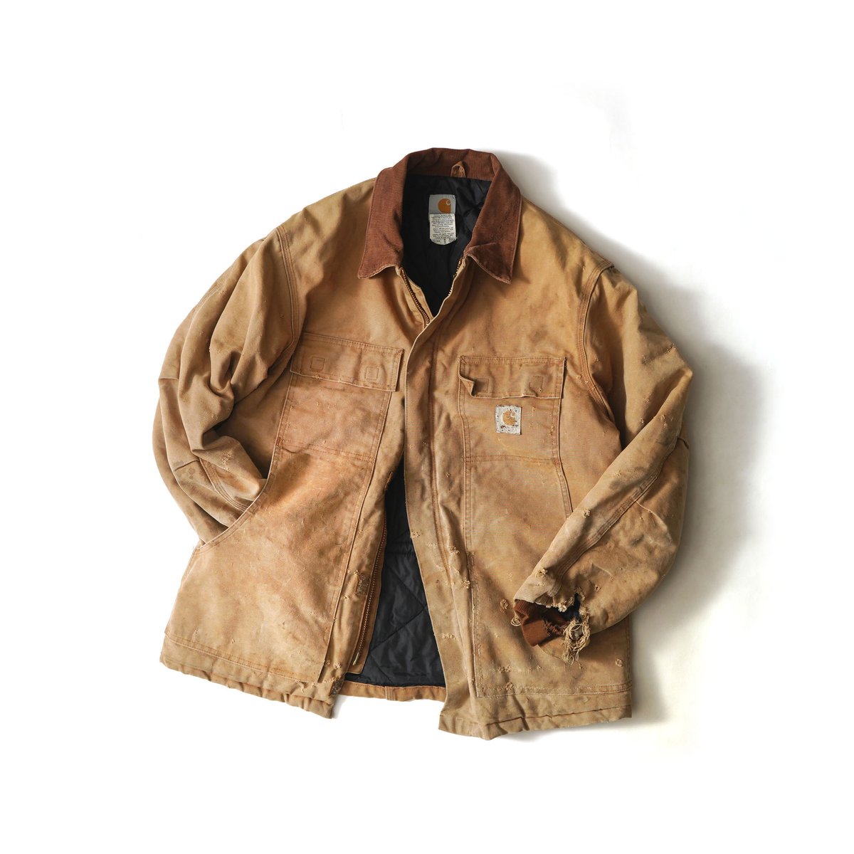 中古 Carhartt Traditional Arctic Duck Coat Carhartt® Men's Arctic Traditional Lined Duck Coat - Tall - Fort