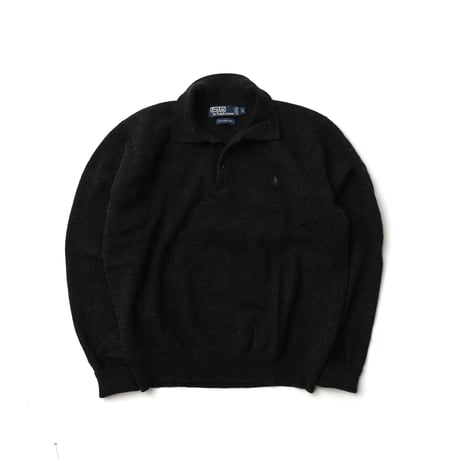 Polo Ralph Lauren / Vintage, Lamb Wool Knit Polo L/S Shirt
