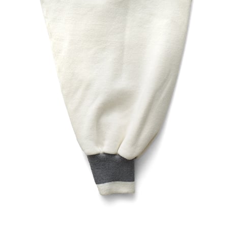 NIKE / Vintage, Two-tone Striped Rib Crewneck Sweatshirt "Foot Locker Exclusive"