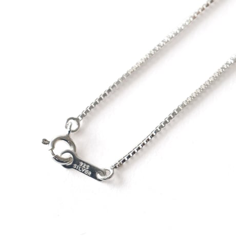 IN-PUT-OUT / Open Up Cookie Necklace  Silver925