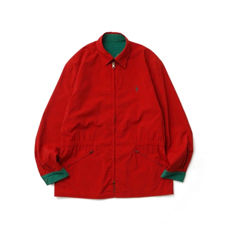 POLO SPORT / Vintage, Reversible Harrington Jacket