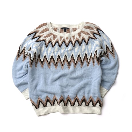 Land's End / Nordic Knit Crewneck Sweater