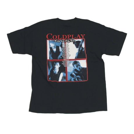 Coldplay / 00's Vintage, Viva La Vida Tour 2008 S/S Tee