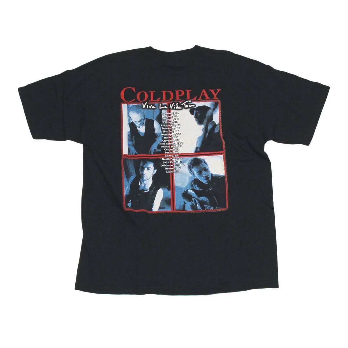 Coldplay / 00's Vintage, Viva La Vida Tour 2008
