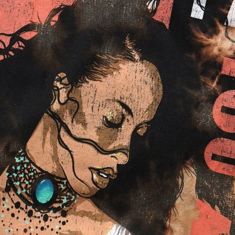 Aaliyah / At Your Best Bleached S/S Tee