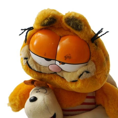Garfield / Vintage, Plush Toy "Swimmer, Odie Float Ring"