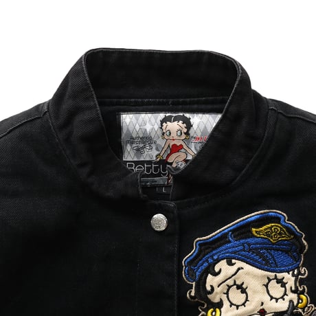 【Lady】 Betty Boop × Jeff Hamilton / Racing Jacket
