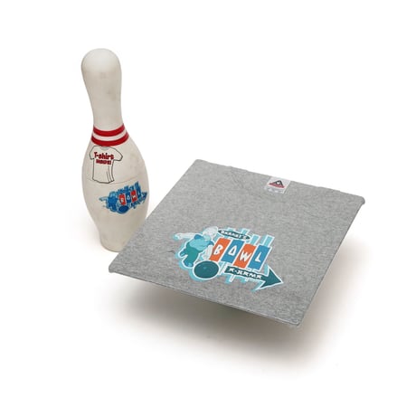 The Simpsons / Vintage, Barney's Bowl S/S Tee with Bowling Pin
