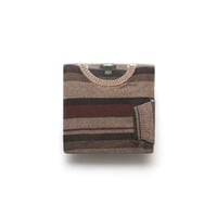 Eddie Bauer / Vintage, Striped Cotton Knit Crewneck Sweater