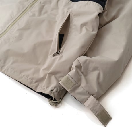 Pac Blue / Hooded Reversible Fleece Windbreaker "Juneau Alaska"