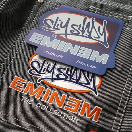 Shady Ltd Eminem / Vintage Bootleg, Shiny Denim Painter Short