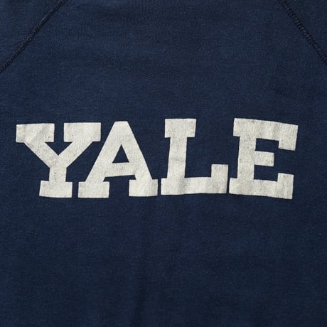 Yale University / Vintage, Felt Printing Logo Crewneck Sweatshirt