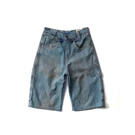Vintage, Denim Painter Short W : 26