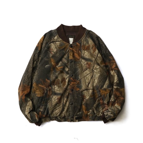 Liberty / Vintage, Real Tree Camo Quilted Bomber Jacket