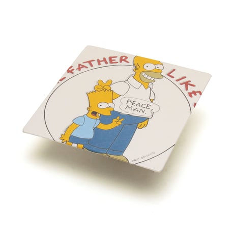 The Simpsons / 90's Vintage, Like Father Like Son S/S Tee