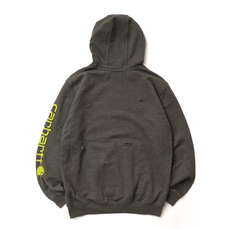 carhartt / Crushed Midweight Hooded Logo Sweatshirt