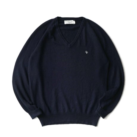 Christian Dior Monsieur / Vintage, Knit V-Neck Sweater