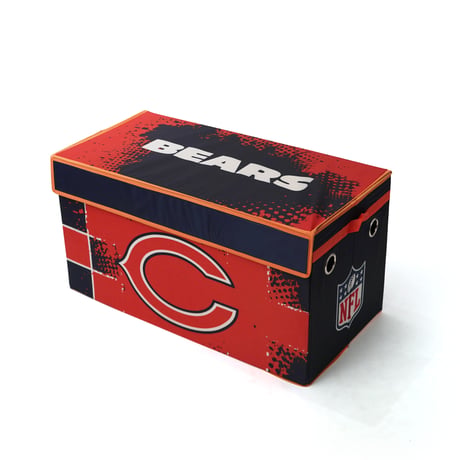 NFL / Collapsible Storage Toy Trunk "Chicago Bears"