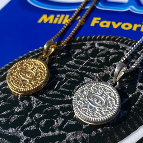 IN-PUT-OUT / Open Up Cookie Necklace  Silver925