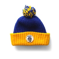 Los Angeles Rams / Vintage, Cuffed Knit Beanie with Pom