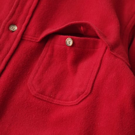 Woolrich / Vintage, Leather Elbow Patch Wool Shacket