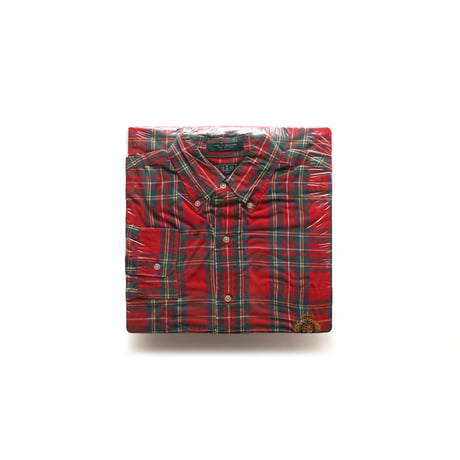 Polo Ralph Lauren / Vintage, Crest Madras Plaid B.D L/S Shirt
