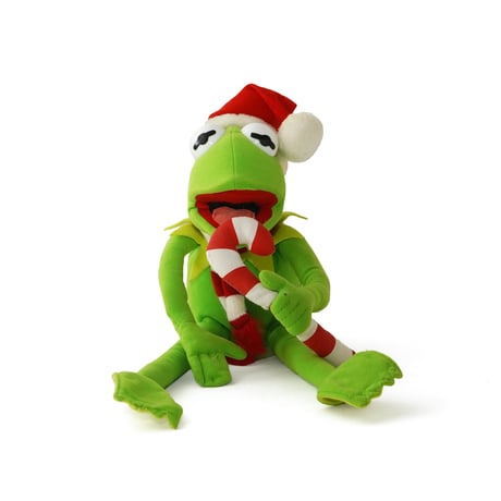 Kermit the Frog / Plush Toy "X'mas"