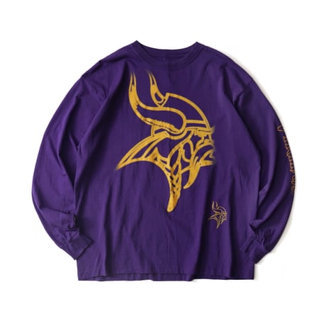 Minnesota Vikings / Vintage, L/S Tee (manufactured by Reebok)