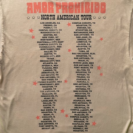 Selena / North American Tour S/S Tee