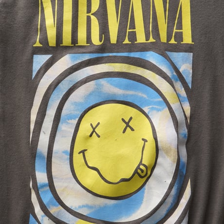 Nirvana / Spray Gradient Smiley Face S/S Tee