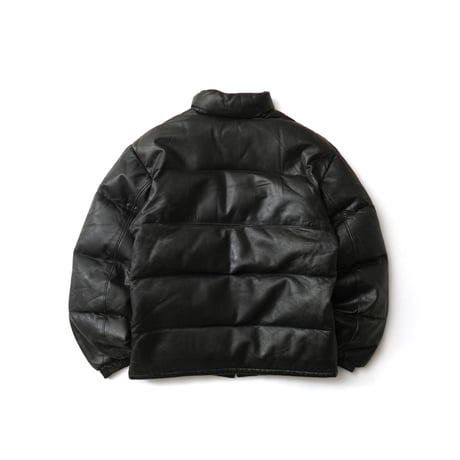 Schott / Vintage, Leather Down Jacket