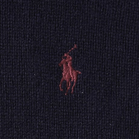Polo Ralph Lauren / Vintage, Lambs Wool Knit Polo L/S Shirt