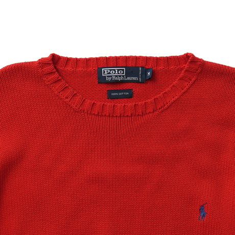 Polo Ralph Lauren / Vintage, Cotton Knit Crewneck