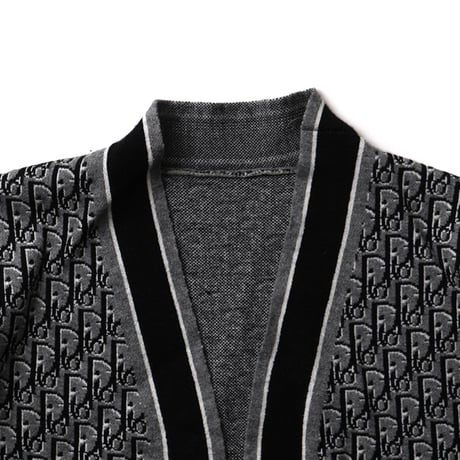 Dior / Vintage Bootleg, Cotton Knit Cardigan