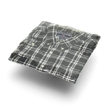 Ralph Lauren / 90's Vintage, Plaid B.D L/S Shirt "Sportsman"