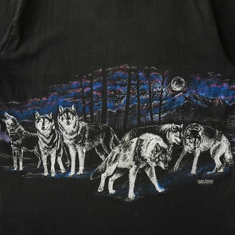 San Segal Sportswear / Vintage, Minnesota S/S Tee "Wolf"