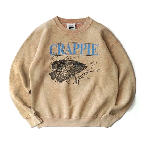Vintage, Crappie Crewneck Sweatshirt